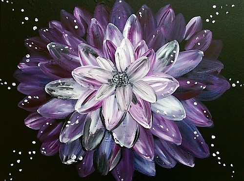 Flower Power paint night party