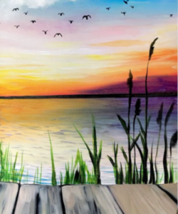 Art Fun Paint Night High Tides Centre CHArt Society